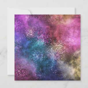 Patrón de galaxia colorido