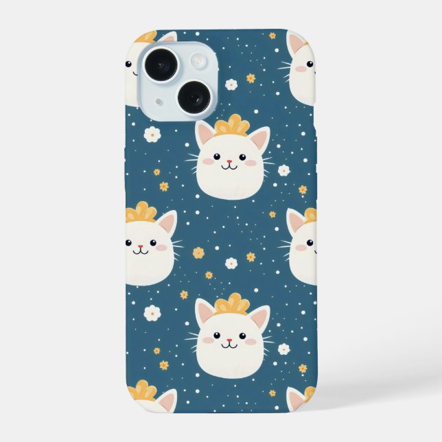 Patrón de Gato Real Blanco (Reverso )