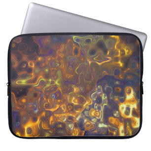 Patrón de Gemstone amarillo morado de la bolsa ele
