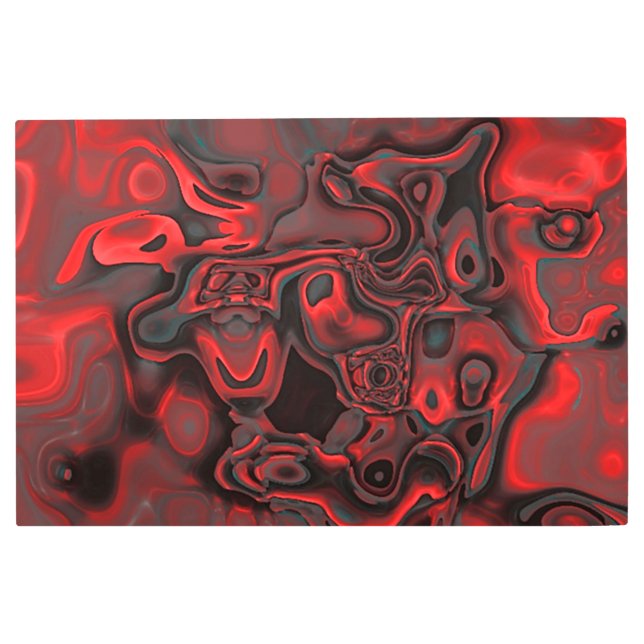 Patrón de Gemstone dominante en rojo del arte de l (Anverso)