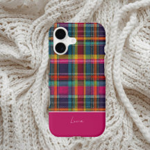 Patrón de gingham a cuadros personalizado y acoged
