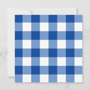 Patrón de gingham azul