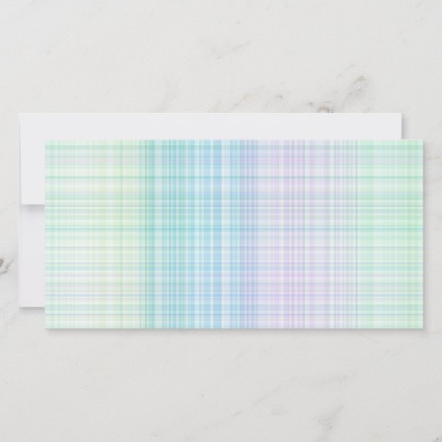 patrón de gingham de color pastel (Anverso)