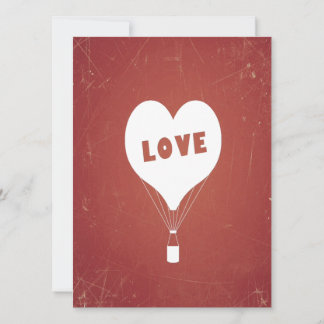 Patrón de globo aerostático retro vintage