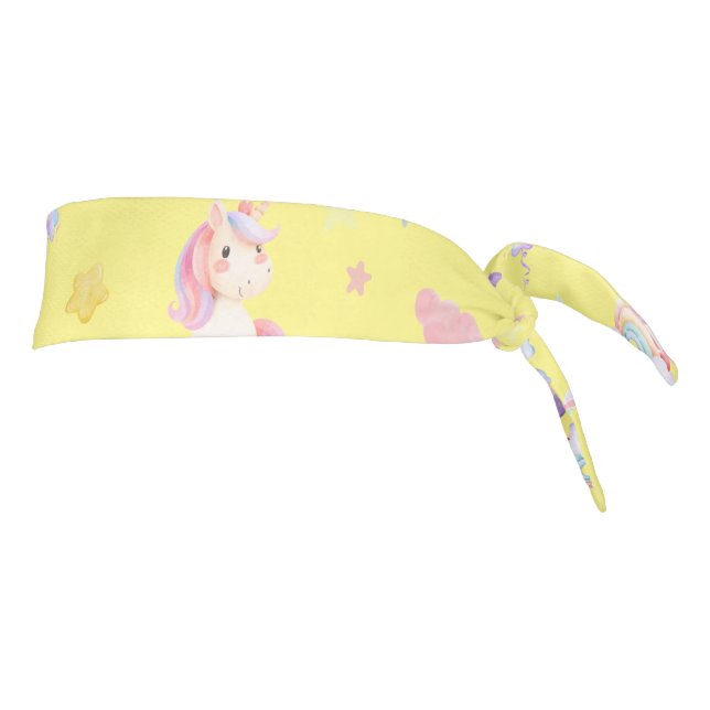 Patrón de globo de arco iris de unicornio dulce ro (Girar 90)
