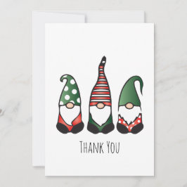 Patrón de Gnome de Navidades de agradecimiento