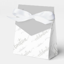 Patrón de guión de celebración Caja de favoritos