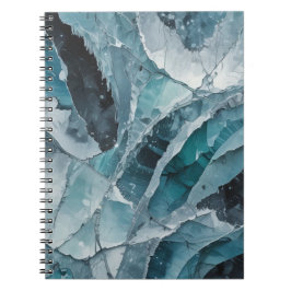 Patrón de Hielo Agrietado | Diario de Cuaderno