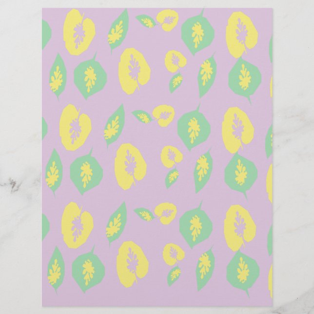 Patrón de hoja 1 (Anverso)