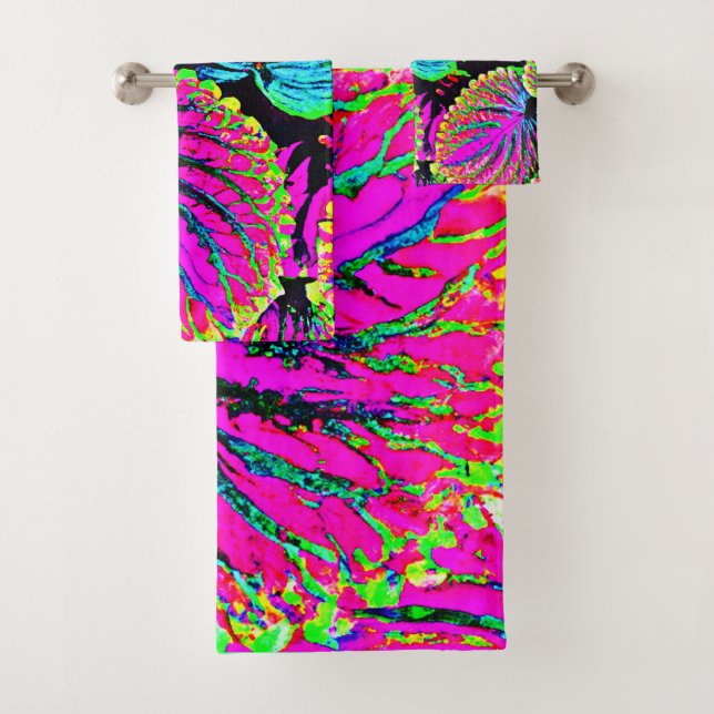 Patrón de hojas coloridas (In situ)