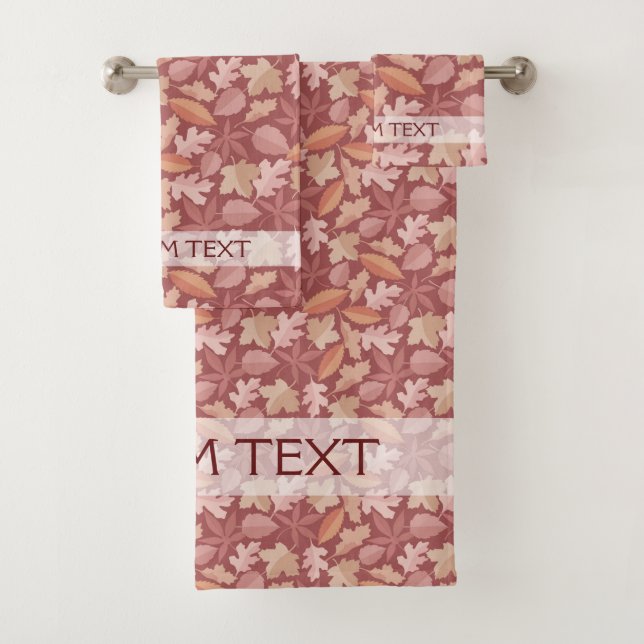 Patrón de hojas de Marsala (In situ)