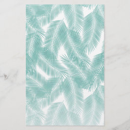 Patrón de hojas tropicales verdes