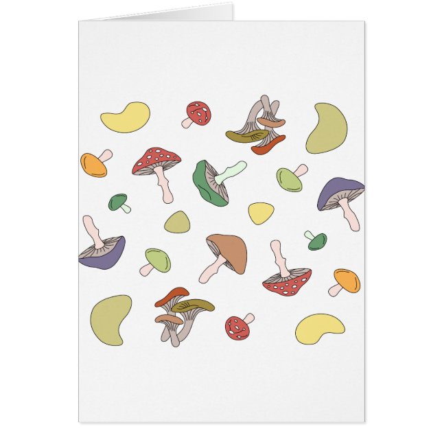 Patrón de hongos (Frente)