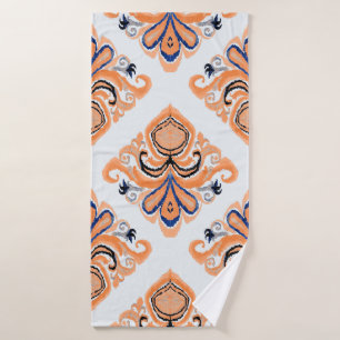 Patrón de ikat colorido en estilo vintage. Elegant