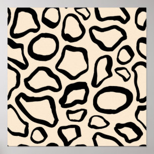 Patrón de impresión animal