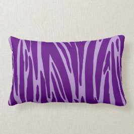 Patrón de impresión de animales morados almohadas 