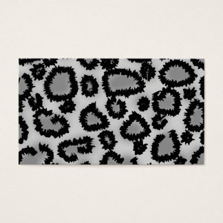 Patrón de impresión de leopardo, negro y gris.
