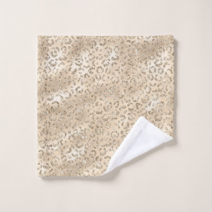 Patrón de impresión de piel de leopardo marrón