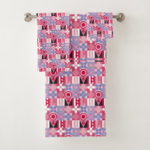 patrón de impresión geométrica retro