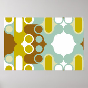 patrón de india geométrica de arte retro abstracto