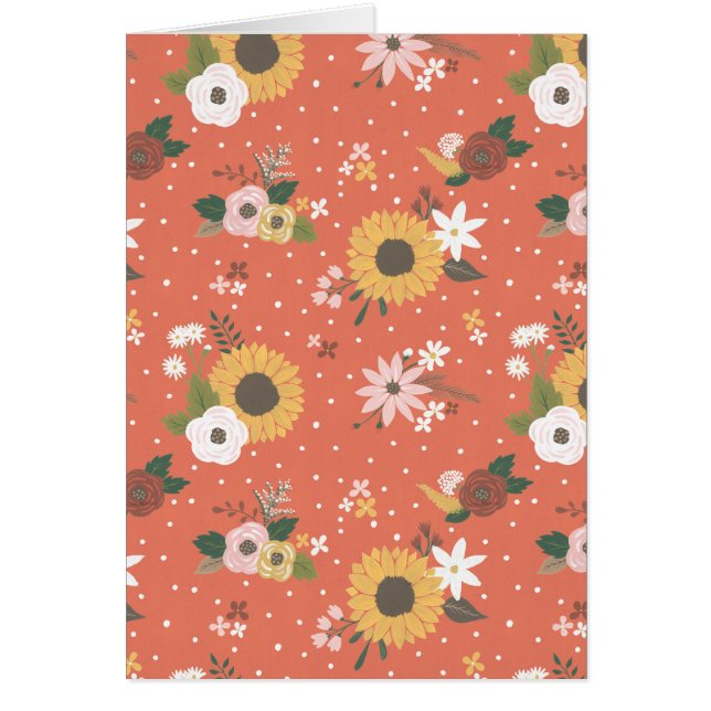 Patrón de jardín otoñal (Frente)