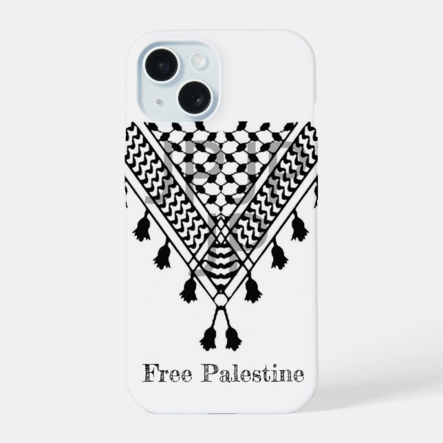 Patrón de Keffiyeh palestino (Reverso )