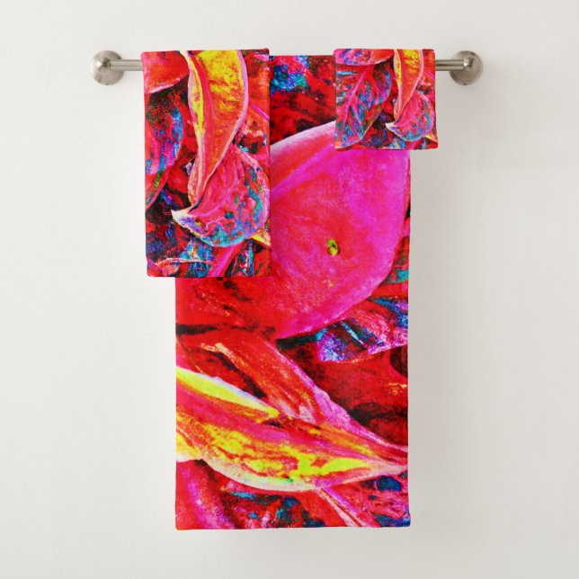 Patrón de las hojas de la elegancia colorida (In situ)