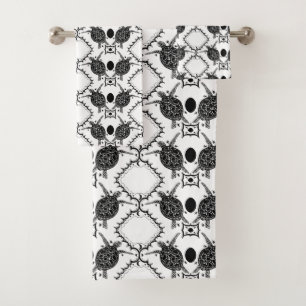 Patrón de las lunas de tortuga marina