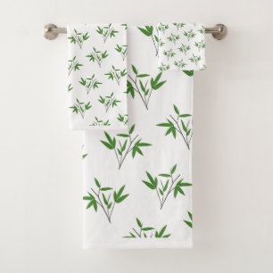 Patrón de las ramas de bambú