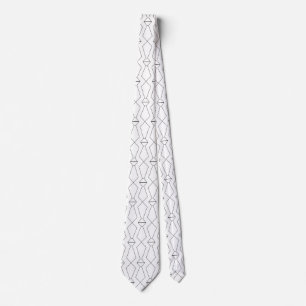 Patrón de lazos de corbata en el cuello de corbata