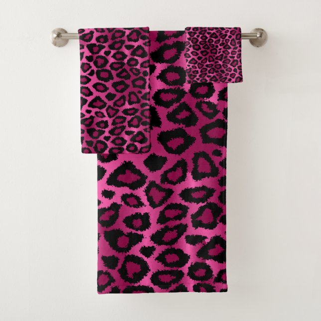 Patrón de leopardo rosado caliente (In situ)
