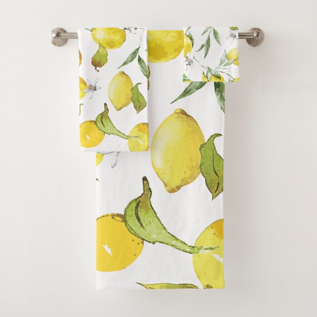 Patrón de limón de color agua (In situ)