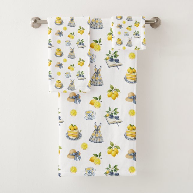 Patrón de limón de verano mediterráneo (In situ)