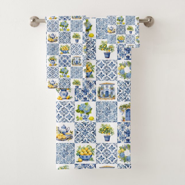 Patrón de limón de verano mediterráneo (In situ)