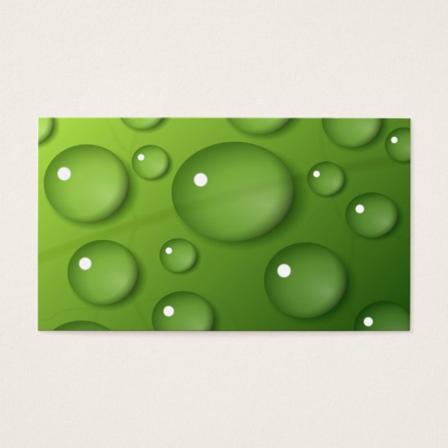 Patrón de lluvia verde (Frente)