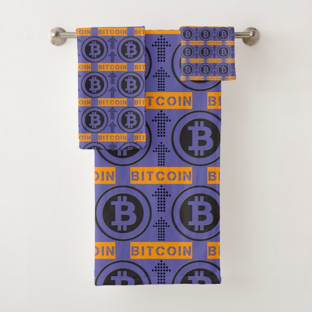 Patrón de logotipo de Bitcoin (In situ)