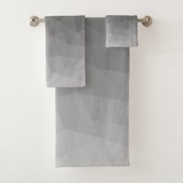 Patrón de malla geométrica con gradiente gris clar