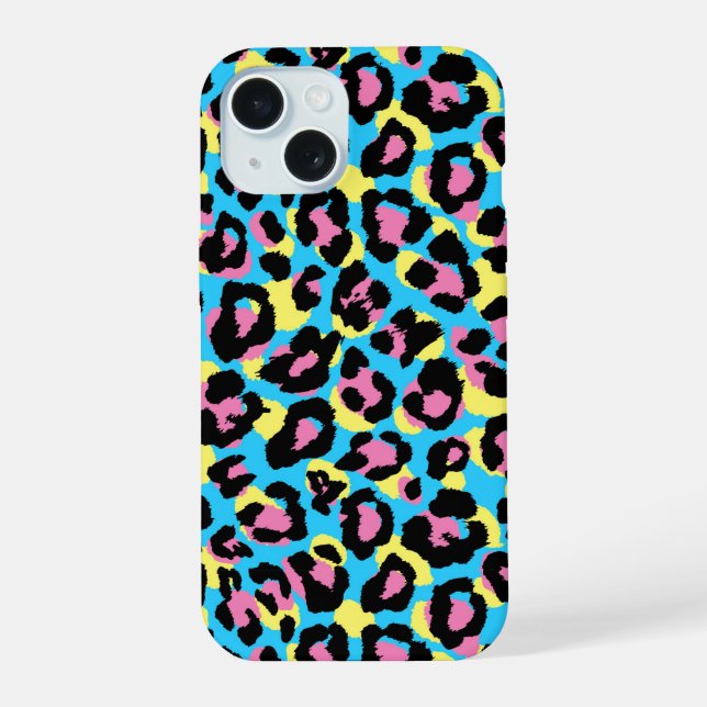 Patrón de manchas de leopardo neón (Reverso )