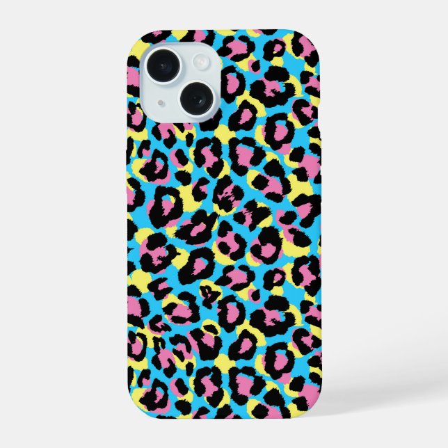 Patrón de manchas de leopardo neón (Reverso )
