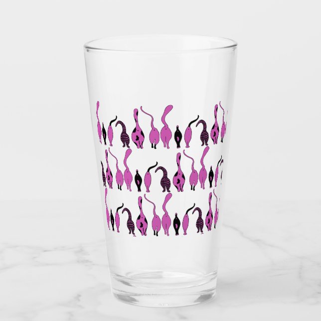 Patrón de manchas púrpuras de gato (Anverso)