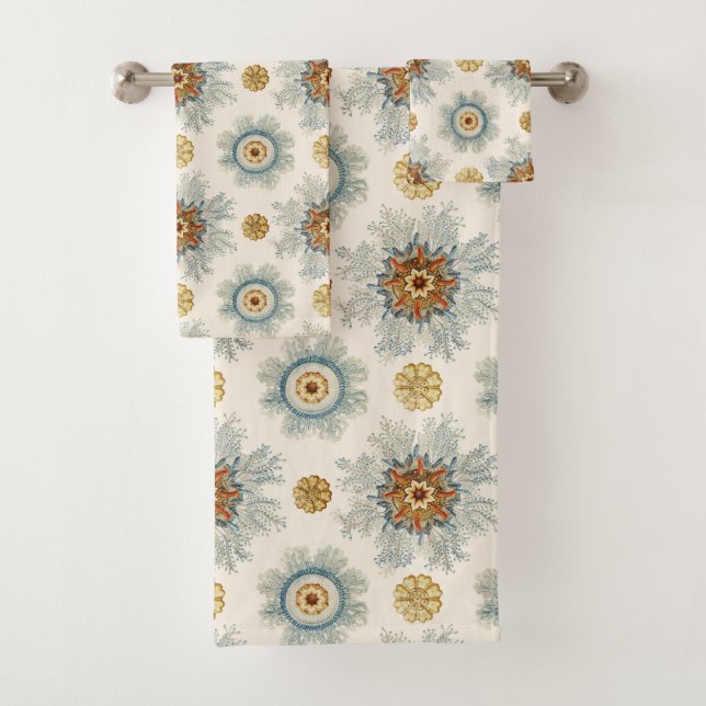 Patrón de Mandala coral (In situ)