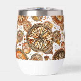 Patrón de Mandala de otoño