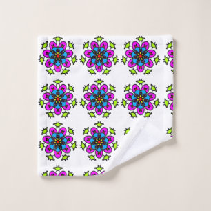 Patrón de Mandala Floral