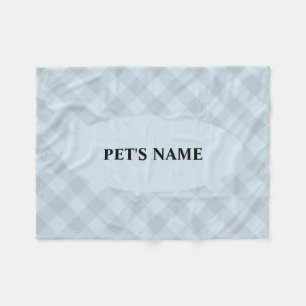 Patrón de mantas mantas de perro personalizadas