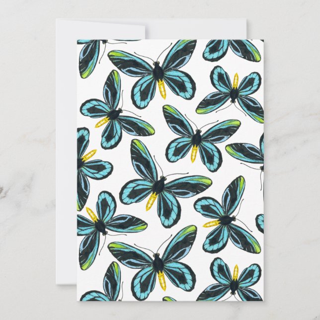 Patrón de mariposa de la reina Alexandra (Anverso)