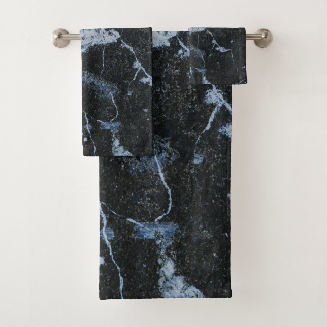Patrón de mármol negro (In situ)