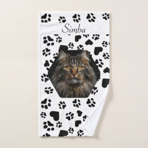 Patrón de Mascota de personalizable de fotos y nom
