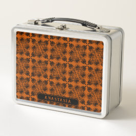 Patrón de Meander Griego de Terracota Negra