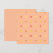 Patrón de mosaico amarillo en blanco de cuatro esq