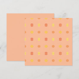 Patrón de mosaico amarillo en blanco de cuatro esq